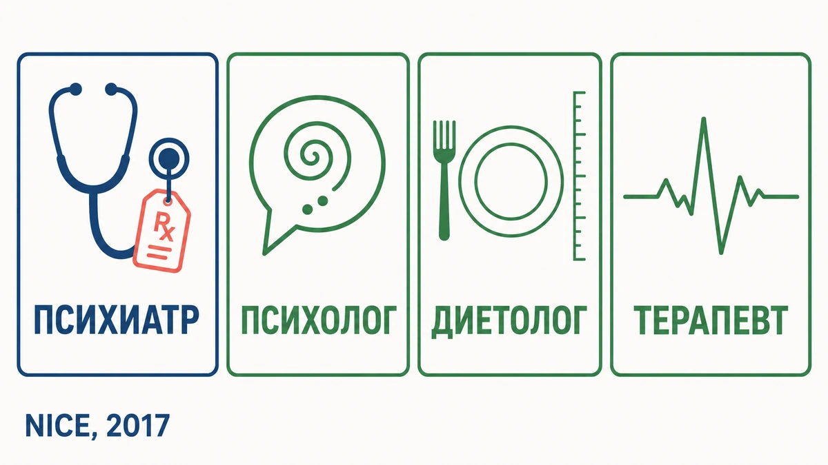 Команда помощи при РПП: четыре роли кто лечит расстройства пищевого поведения: четыре роли в команде помощи