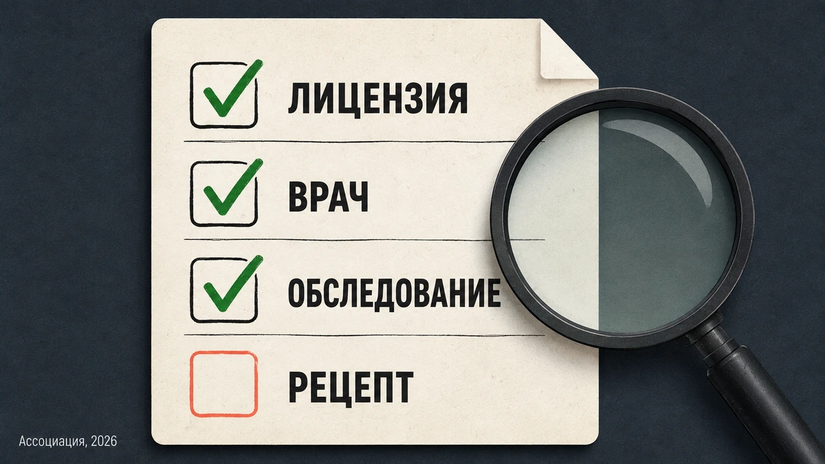 чек-лист выбора клиники с медикаментозной программой снижения веса